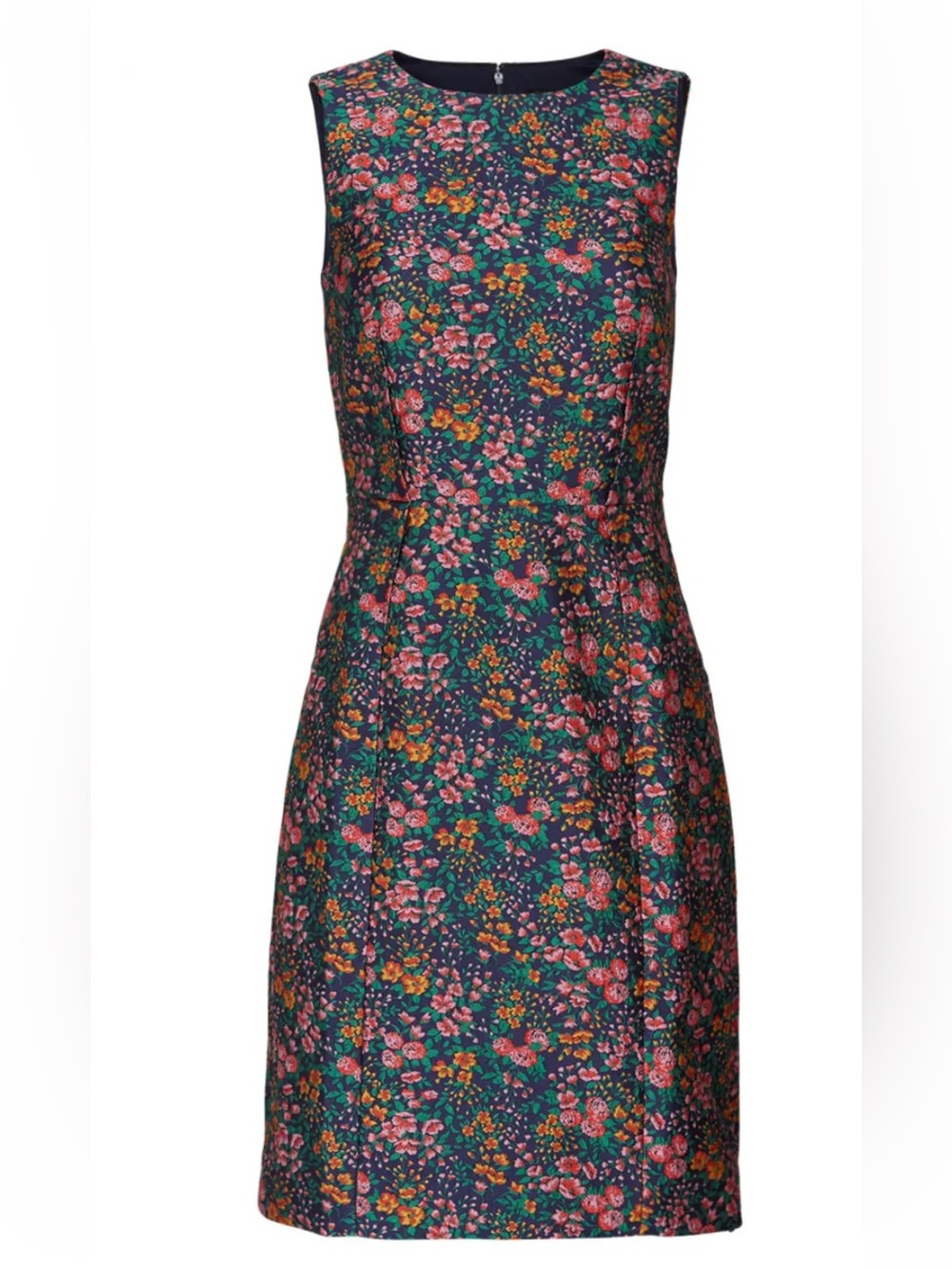 J. Crew Valerie Jacquard Floral Sheath Dress Size 4